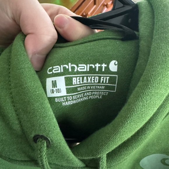 Womens Carhartt Green Hoodie - Picture 5 of 5